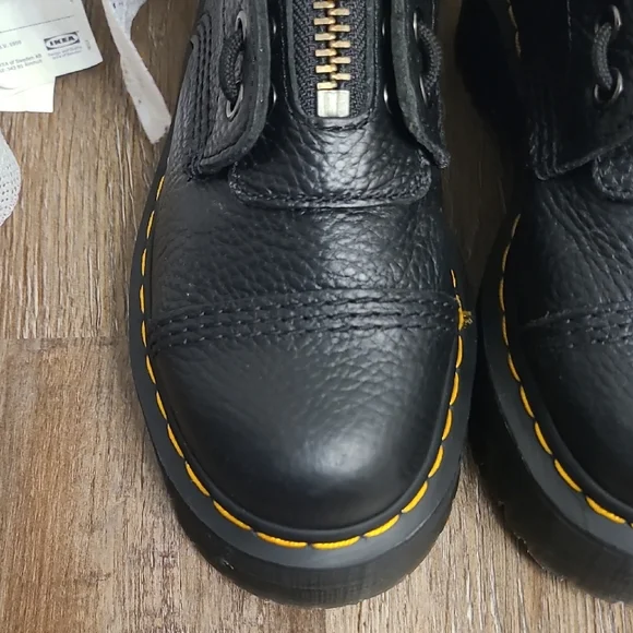 Dr. Martens Sinclair Milled Nappa Jungle Platform Boots - Picture 4 of 8